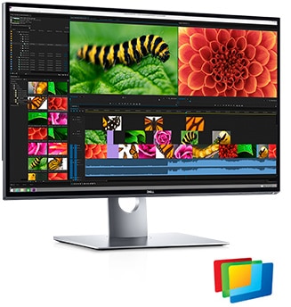 Dell 32 Monitor - UP3218K | Dell PremierColor: Exceptional for Color Professionals 