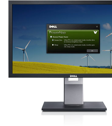 Dell P2411H monitor - Environmentally efficient by design