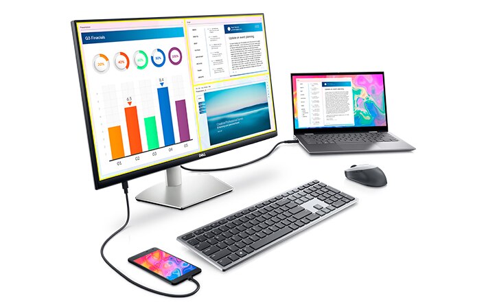 Dell 27 USB-C Monitor - S2722DC | Fantastic built-in features Dell 27 USB-C Monitor - S2722DC | Fantastic built-in features
