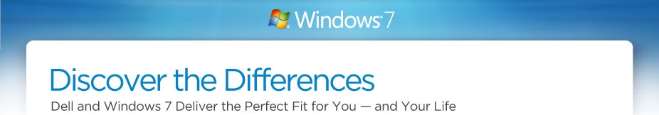 Windows 7 - Discover the Differences