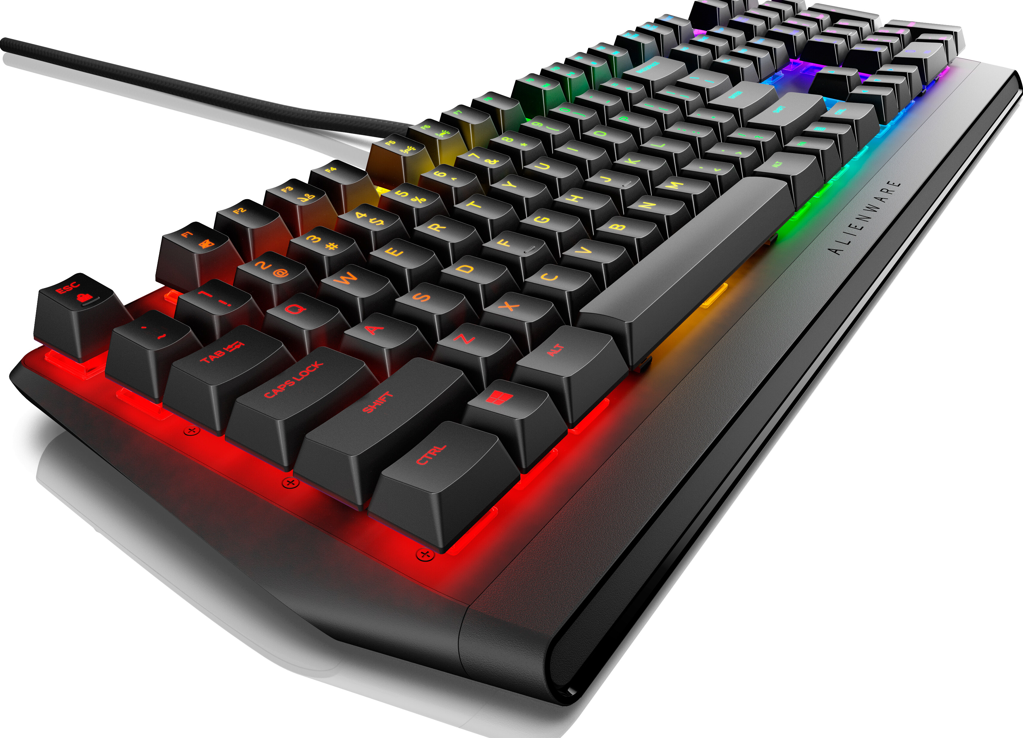 vrijheid Avonturier tegenkomen Alienware RGB Mechanical Gaming Keyboard: AW410K | Dell USA
