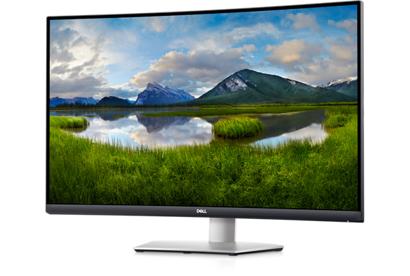 Dell Refurbished 32 inch Ultra HD 4K Curved Monitor - S3221QS