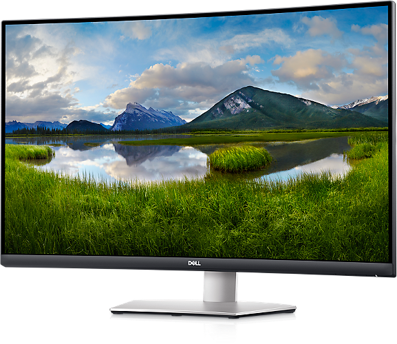 Dell 32 Curved 4K UHD Monitor - S3221QS Specs Diagonal Size 32" Resolution / Refresh Rate 4K 3840 x 2160 at 60 Hz Audio Speakers - stereo Adjustability Height, tilt Ports 2 x HDMI (HDCP 2.2), DisplayPort 1.2, Audio line-out, USB 3.0 upstream, USB 3.0 ...