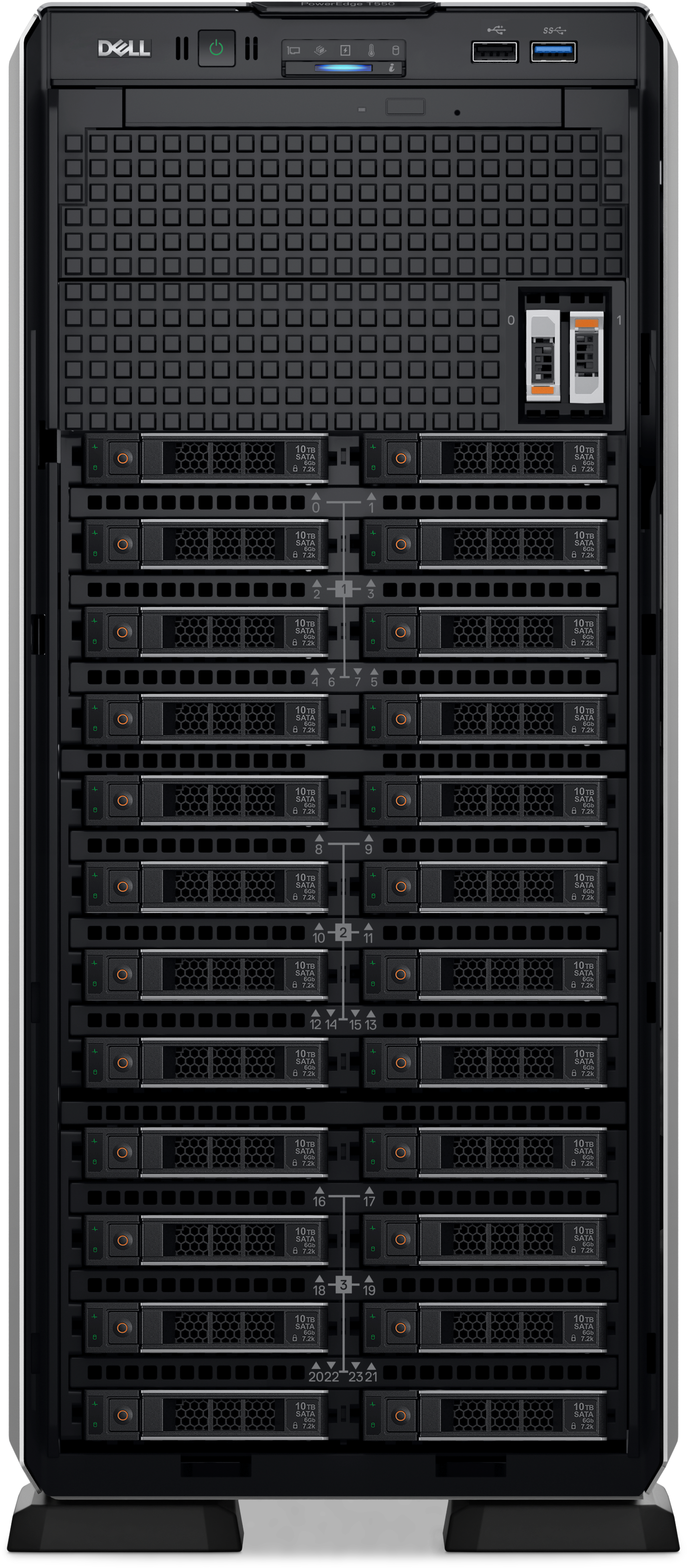 View PowerEdge T550