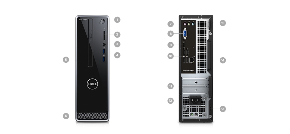 Inspiron 3470 Mini Desktop with latest Intel processors | Dell UAE