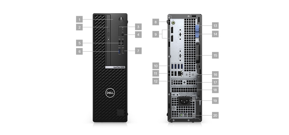 Ports & Slots – Small Form Factor Ports & Slots – Small Form Factor