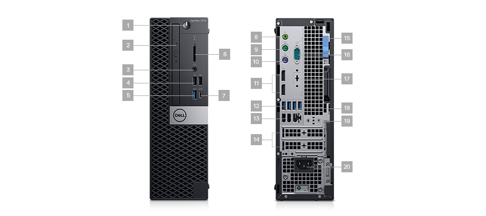 OptiPlex 7070 Tower and Small Form Factor Desktops | Dell UAE