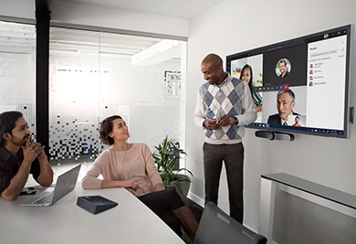 Modernisez vos réunions avec les salles Microsoft Teams