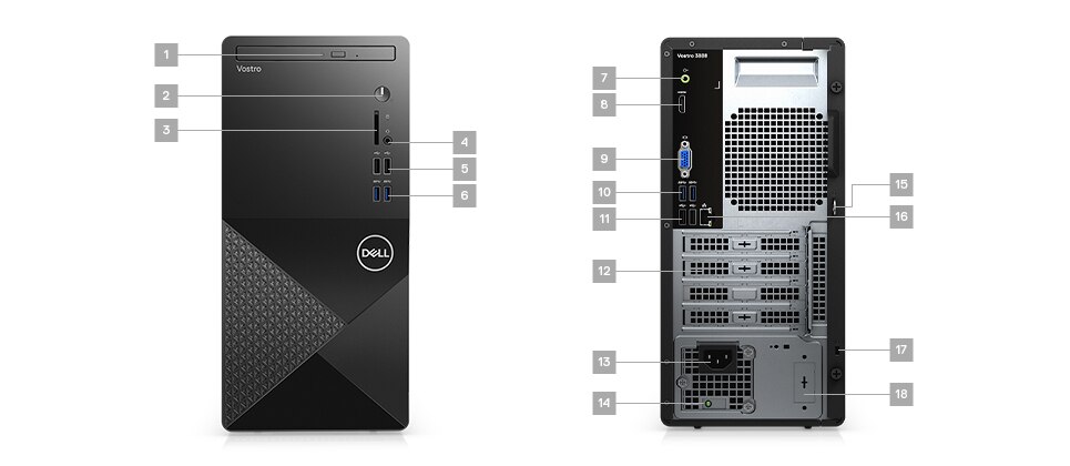 dell 3888 desktop i5