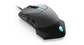 Alienware 610M Wired / Wireless  Gaming Mouse - AW610M (Lunar Light) | 545-BBCN