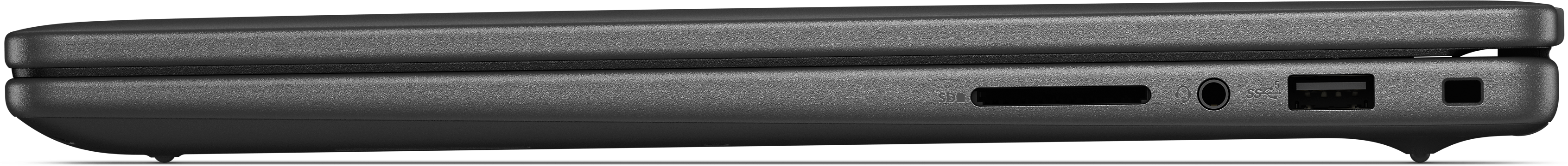 View left-profile Dell Pro 14250
