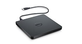 כונן אופטי חיצוני דק מסוג DVD+/-RW של Dell עם חיבור USB – DW316 כונן אופטי חיצוני דק מסוג DVD+/-RW של Dell עם חיבור USB – DW316