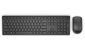 مجموعة لوحة المفاتيح والماوس اللاسلكية من Dell | طراز KM636