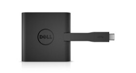 מתאם של Dell – ‏USB-C ל-HDMI/‏VGA/‏Ethernet/‏USB 3.0‏ | DA200