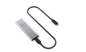 כונן SSD נייד של Dell עם קישוריות USB-C ונפח של 250 גיגה-בתים כונן SSD נייד של Dell עם קישוריות USB-C ונפח של 250 גיגה-בתים