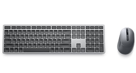 مجموعة لوحة المفاتيح والماوس اللاسلكية المثالية لتشغيل أجهزة متعددة من Dell | طراز KM7120W