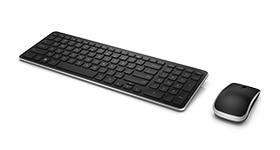 مجموعة لوحة مفاتيح وماوس لاسلكيان من Dell | طراز KM714