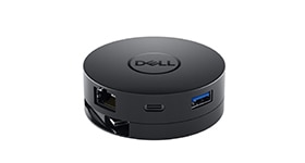 مهايئ USB-C للأجهزة المحمولة من Dell | طراز DA300