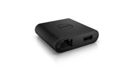 Dell-sovitin USB-C–HDMI/VGA/Ethernet/USB 3.0 | DA200