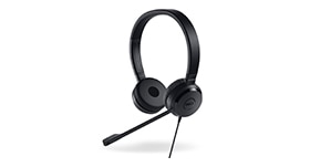 אוזניות סטריאו מסדרת Pro של Dell | ‏UC350