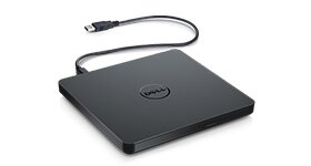 כונן אופטי חיצוני דק מסוג DVD+/-RW של Dell עם חיבור USB‏ - DW316 