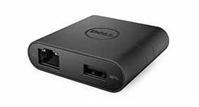 Adaptador Dell: de USB-C a HDMI/VGA/Ethernet/USB 3.0 | DA200