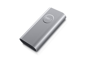 כונן Dell Portable Thunderbolt™ 3 SSD, בנפח של 500 גיגה-בתים