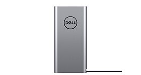 جهاز الشحن الفائق المتنقل لأجهزة الكمبيوتر المحمولة الصغيرة من Dell، مزود بمنفذ USB-C، ويعمل بقوة ٦٥ وات في الساعة | طراز PW7018LC