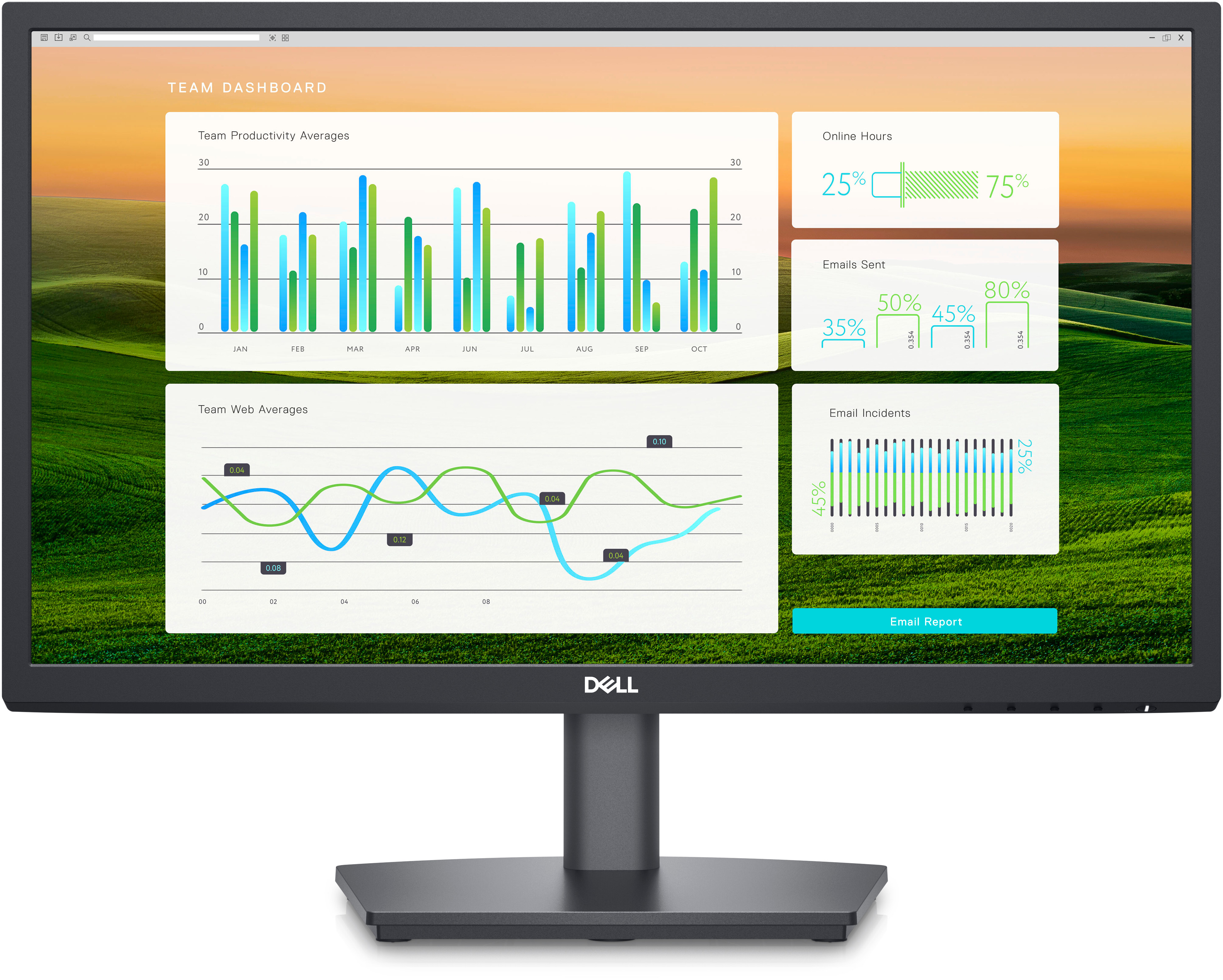 Resplandor terrorismo compensar Dell 22 Height Adjustable Monitor: E2222HS | Dell USA