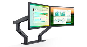 Brazo doble de monitor de Dell | MDA20