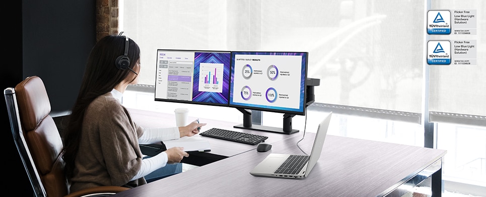 Dell monitor P2422H 24" Widescreen Dell Jakarta - DELL JAKARTA | DELL STORE JAKARTA 1 A better view from anywhere