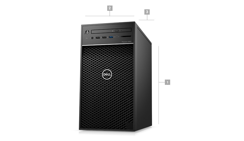 Workstation Dell Precision 3630 Quad Core Intel® Xeon® E