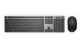 مجموعة لوحة المفاتيح والماوس اللاسلكية الرائعة من Dell | طراز KM717