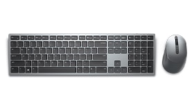 Zestaw z bezprzewodową klawiaturą i myszą Dell Premium KM7321W