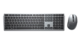 Zestaw z bezprzewodową klawiaturą i myszą Dell Premium KM7321W