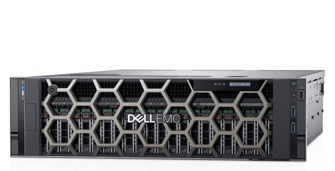 Dell PowerEdge R910 Server 4X E7-4850 40 Cores H700 4X HDD Trays 64GB Renewed 