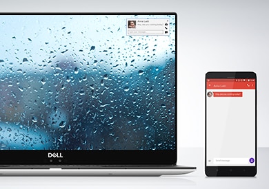 Regroupez vos appareils avec Dell Mobile Connect.