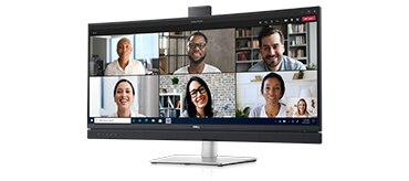 Dell-skjermer for videokonferanser
