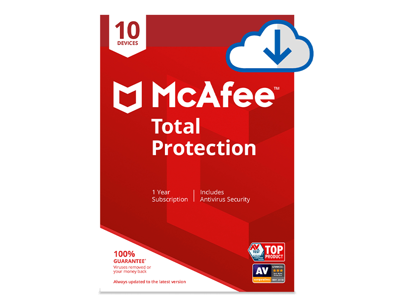 Download McAfee Total Protection 10 Device