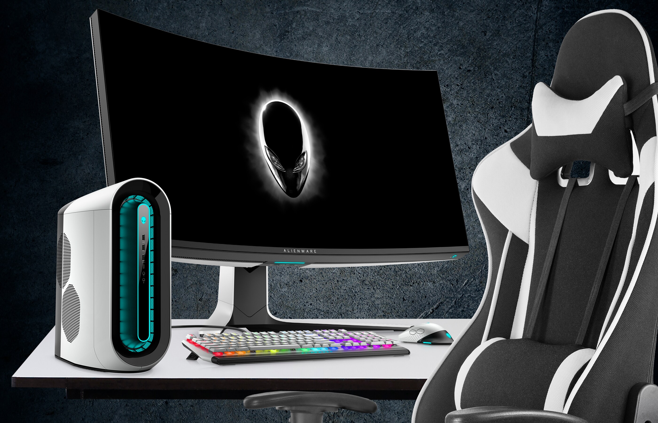 Gaming PC Setup - Dell & Alienware Battle Stations
