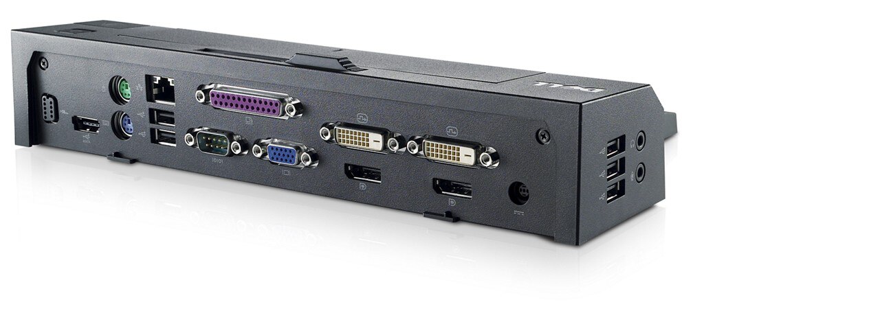 Dell Latitude E-Port Plus Replicator PR02X USB 3.0 W/O Adapter Renewed 