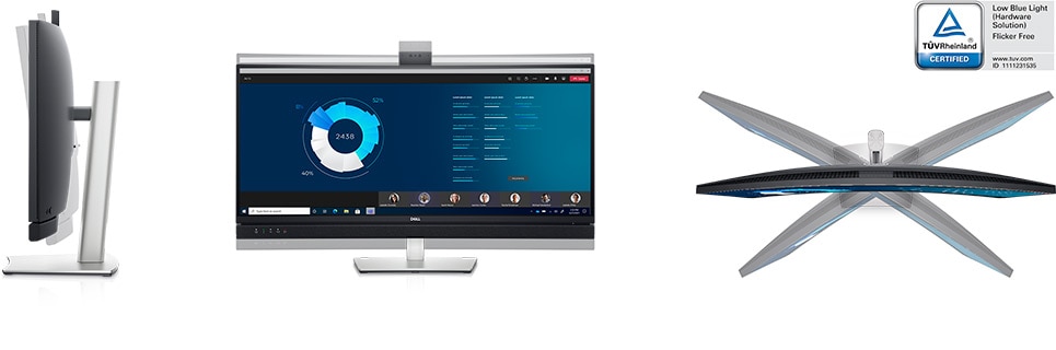 Dell 34 Curved Video Conferencing Monitor - C3422WE | Dell Middle East Dell 34 Curved Video Conferencing Monitor - C3422WE | Dell Middle East