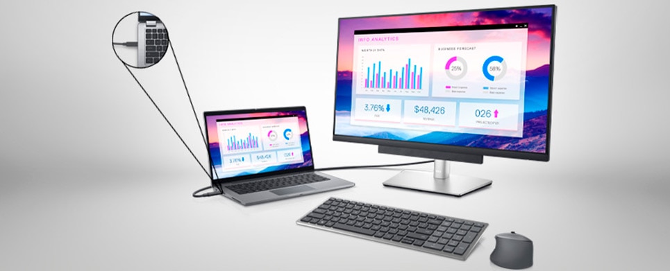 Dell 27-Inch 4K USB-C Monitor: P2721Q | Dell Middle East