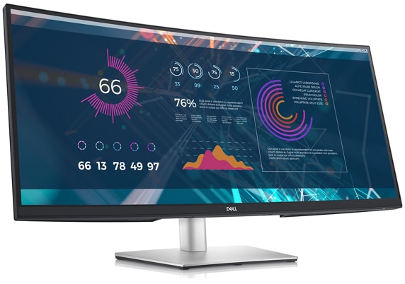 Top 145+ imagen dell 34 curved usb-c monitor