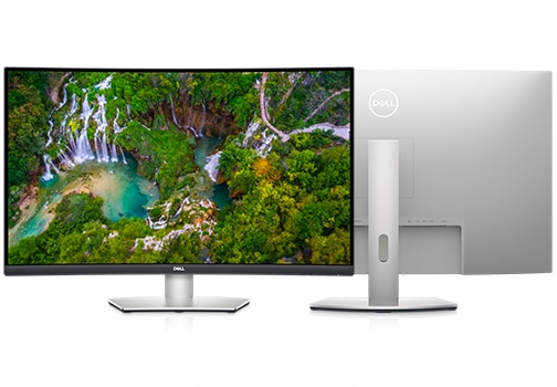 Dell 32 Inch Curved 4K UHD Computer Monitor - S3221QS | USA