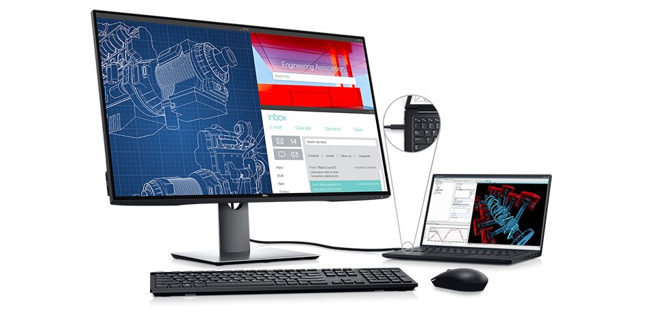 Dell U3219Q Monitor - Easy to use. Efficient to manage.