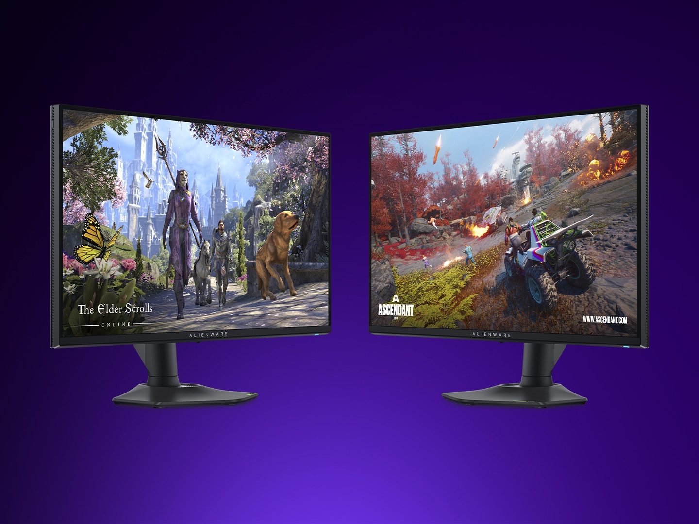 Alienware 27 4K Gaming Monitor - AW2725QF Site Banner