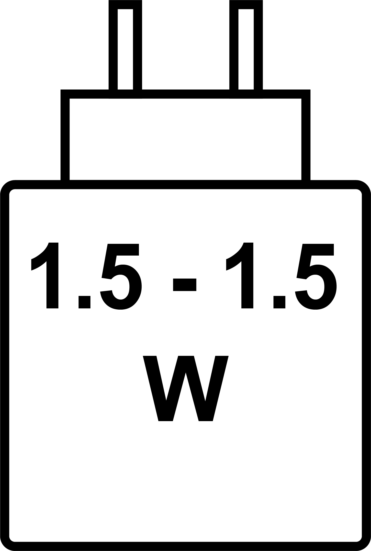 This device charges at 1.5W - 1.5W