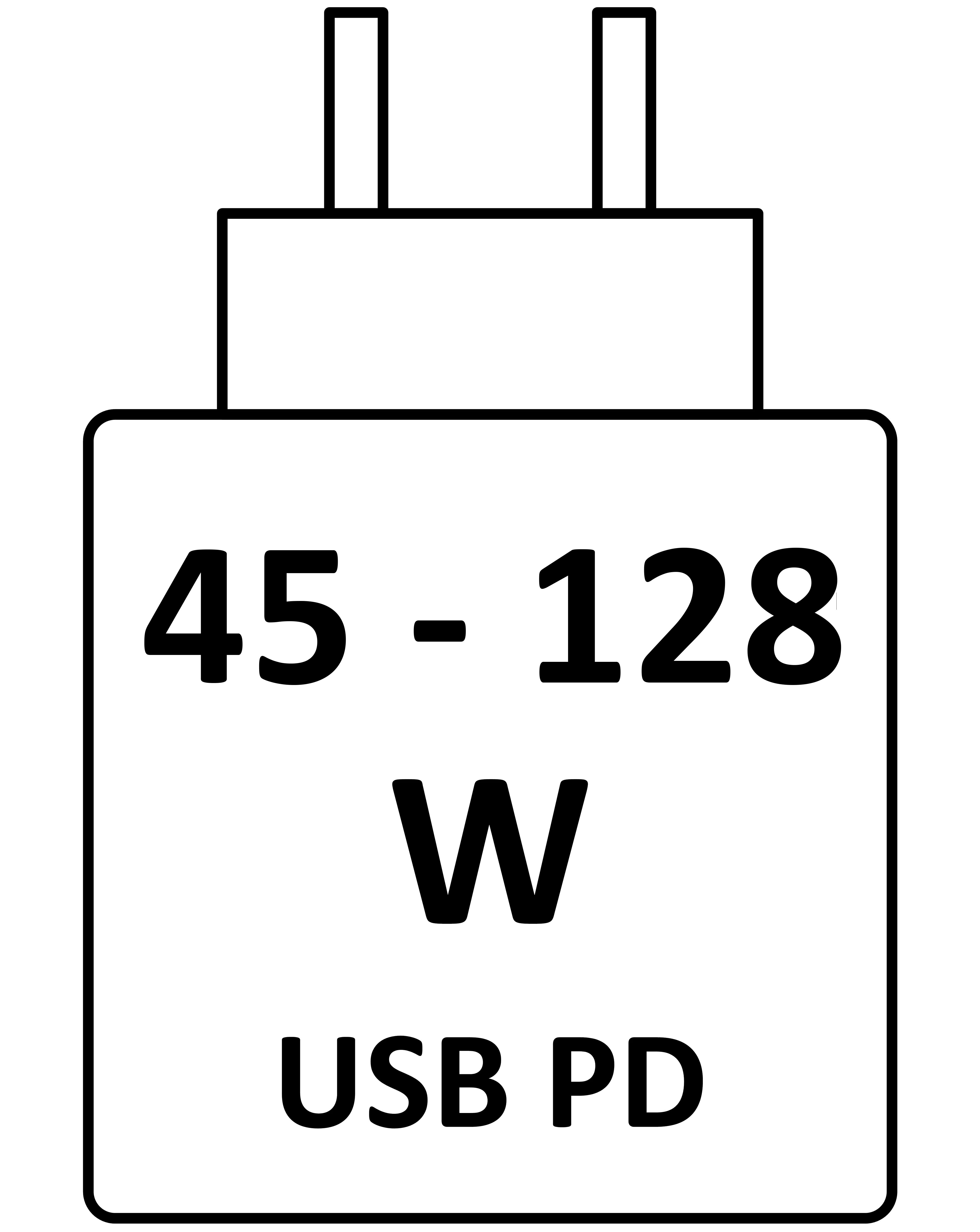 Questo dispositivo si ricarica a 45 W - 128 W