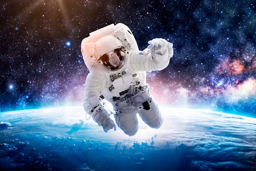Astronaut  in Space